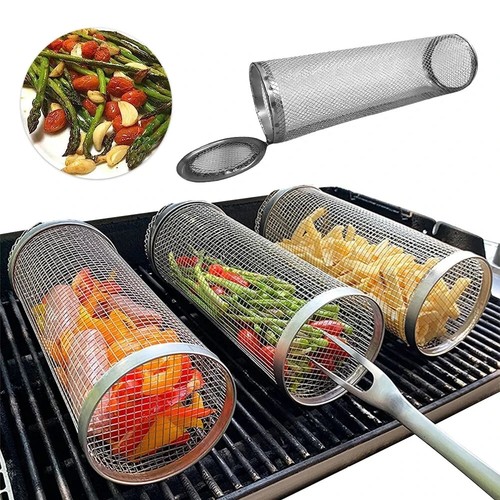 Cestello barbecue rotante - cestello,
