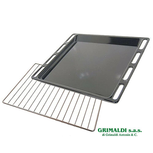 Griglia forno leccarda nera - griglia, e