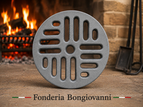 Griglia ghisa rotonda - griglia,